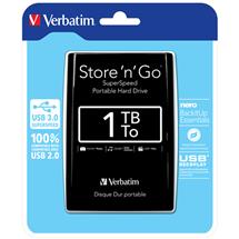 Verbatim Store "n" Go USB 3.0 Portable Hard Drive 1TB Black