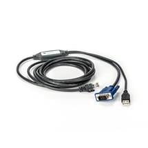 Vertiv Avocent USBIAC10 USB, VGA RJ45 Black, Blue cable