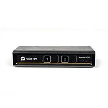 DVI KVM Switch | Vertiv Avocent SV220-201 Black KVM switch | Quzo