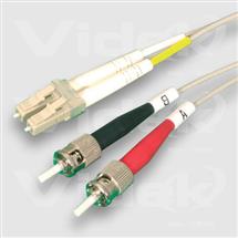 Videk 62.5/125 OM1 LC to ST Duplex 1m fibre optic cable
