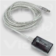 Videk USB 2.0 Extension Cable Active 5m USB cable | Quzo UK