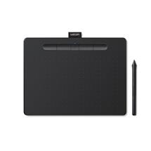 Intuos S | Wacom Intuos S graphic tablet Black 2540 lpi 152 x 95 mm USB/Bluetooth