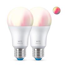 WiZ 929002383632, Smart bulb, WiFi, White, Integrated LED, E27, 2200
