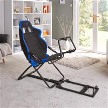 X Rocker Circuit Universal gaming chair Strap seat Black, Blue