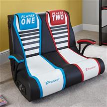 X Rocker | X Rocker Dual Rivals Console gaming chair Upholstered padded seat