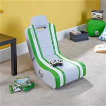Gaming Chair | X Rocker Shadow 2.0 Console gaming chair Padded seat Green, White