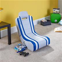 Gaming Chair | X Rocker Shadow 2.0 Console gaming chair Padded seat Blue, White