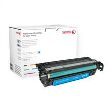 Xerox Cyan toner cartridge. Equivalent to HP CE401A. Compatible with