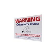 Xvision WS warning sign | Quzo UK