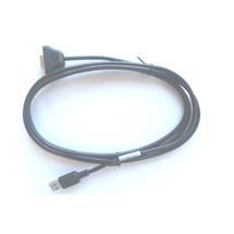 Zebra CBL-58926-04 serial cable Black 1.8 m USB Type-A DB-9
