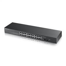ZyXEL GS1100-24 Unmanaged Gigabit Ethernet (10/100/1000) Black