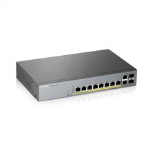 Smart Network Switch | Zyxel GS135012HP Managed L2 Gigabit Ethernet (10/100/1000) Grey Power
