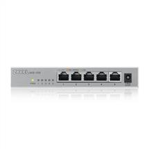 Network Switches  | Zyxel MG-105 Unmanaged 2.5G Ethernet (100/1000/2500) Steel