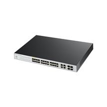 Zyxel NSW10028P Managed L2 Gigabit Ethernet (10/100/1000) Black, Gray