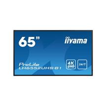 iiyama LH6552UHSB1 Signage Display Digital signage flat panel 163.8 cm