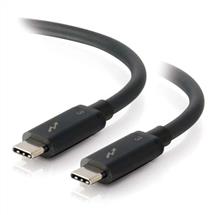 1m Thunderbolt 3 Cable (20GBPS) - Black | Quzo UK