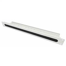 Intellinet 19" Cable Entry Panel with Cable Tray 2Pack, 2Piece Set,