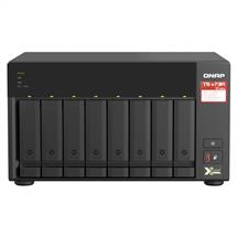 Network Attached Storage  | QNAP TS-873A NAS Tower Ethernet LAN Black V1500B | In Stock