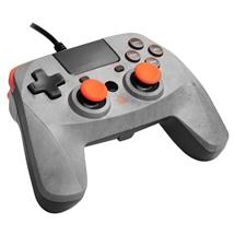 Snakebyte Gamepad 4 S Rock Grey Orange | Quzo UK
