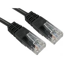 Spire Moulded CAT5e Patch Cable, 20 Metres, Full Copper, Black