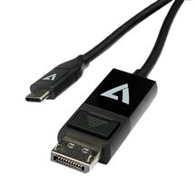 V7 Cable Gender Changers | V7 V7UCDP2M cable gender changer USB TypeC 3.2 Gen 1 DisplayPort