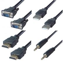 5m Cable Bag HDMI VGA 3.5mm USB2 A M | Quzo UK