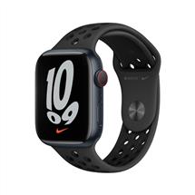 Apple Watch Nike Series 7 OLED 45 mm Digital Touchscreen 4G Black WiFi