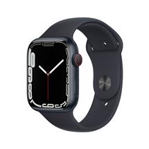 Apple Watch Series 7 OLED 45 mm Digital Touchscreen 4G Black WiFi GPS