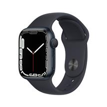 Apple Watch Series 7 OLED 41 mm Digital Touchscreen Black WiFi GPS