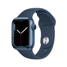 Apple Watch Series 7 OLED 41 mm Digital Touchscreen Blue WiFi GPS