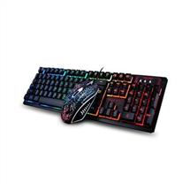 Tactus Gaming Backlit Keyboard and Mouse - Black | Quzo UK
