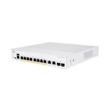 Cisco CBS350 | Cisco Business CBS3508TE2G Managed Switch | 8 Port GE | Ext PS | 2x1G