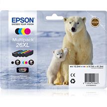 Original | Epson Polar bear Multipack 4-colours 26XL Claria Premium Ink
