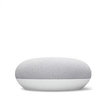 Google Nest Mini, Google Assistant, White, Fabric, Plastic, 4 cm,