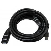 Fastflex  | 20m USB3 A Male to A Female Active Extension Cable Black