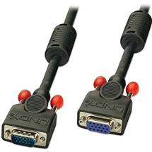 Audio Cables | Lindy 0.5m Premium SVGA Monitor Extension Cable, Black