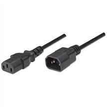 Manhattan Power Cord/Cable, C14 Male to C13 Female (kettle lead),