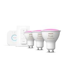 Smart Lighting | Philips Hue White and colour ambience Starter kit GU10