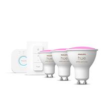 Philips Hue White and colour ambience Starter kit: 3 GU10 smart