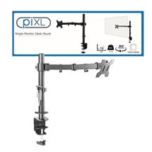 PIXL Monitor Arms Or Stands | piXL SINGLE ARM monitor mount / stand 68.6 cm (27") Black