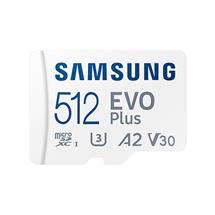 Memory  | Samsung EVO Plus 512 GB MicroSDXC UHS-I Class 10 | In Stock