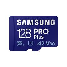 Samsung Memory Cards | Samsung PRO Plus 128GB V30 A2 Class 10 Micro SDXC AD Memory Card and
