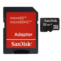 microSDHC 32GB | SanDisk microSDHC 32GB Class 4 | In Stock | Quzo UK