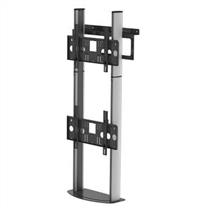Floor to Wall Stand for two 32"55" Mounted Vertically