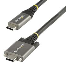 StarTech.com 20" (50cm) Side Screw Locking USB C Cable 10Gbps  USB