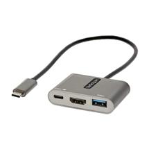StarTech.com USB C Multiport Adapter, USBC to HDMI 4K Video, 100W PD