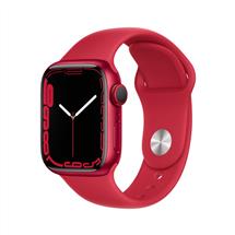 S7 | Apple Watch Series 7 OLED 41 mm Digital Touchscreen 4G Red WiFi GPS