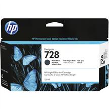 HP 728 130-ml Matte Black DesignJet Ink Cartridge | In Stock