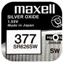 Maxell SR0626SW. Battery type: Singleuse battery, Battery size(s):