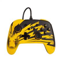 Power A Gaming Controllers | PowerA Pokémon Enhanced Black, Yellow USB Gamepad Analogue / Digital